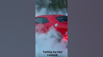 Testing my new linelock in my 2018 dodge challenger RT/Plus