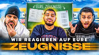 HASSUNA VERBRANNTE SEIN KLASSENBUCH 😂 Community Zeugnisse