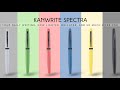 Kanwrite Spectra Roller + Fountain Pen #rollerpen #fountainpen #spectra
