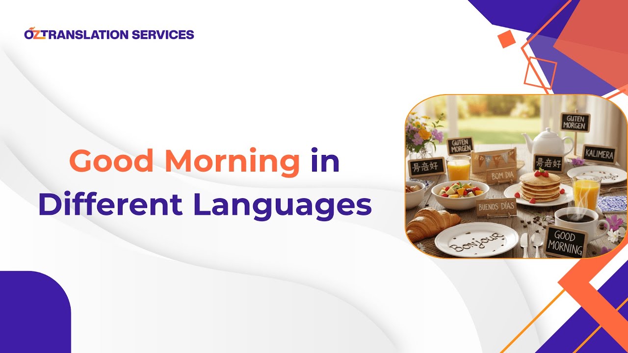 Good Morning in Different Languages: Simple Greetings That Connect Cultures
