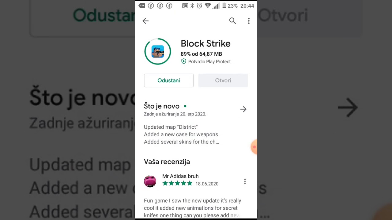 BLOCK STRIKE 6.7.2 (new case 7 new playable characters and a new map)