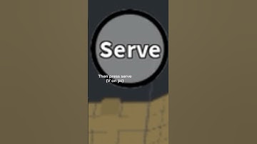 Curve serve tutorial | roblox volleyball 4.2