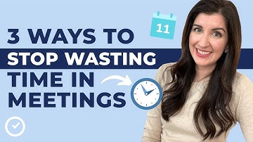 3 Ways To STOP Wasting Time In Meetings | Clockwise