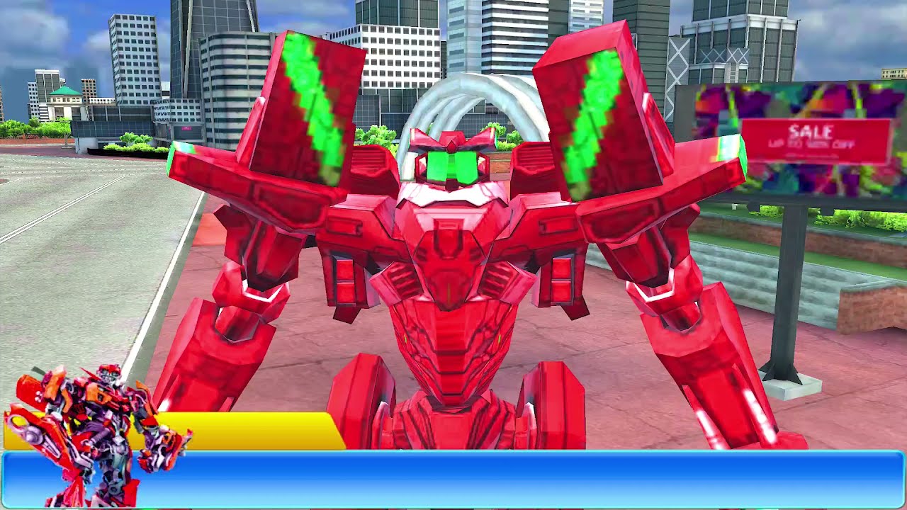 Flying Oil Tanker Robot Truck Transform ** Rồng Robot Biến Hình XE tải Dầu ++ android gameplay