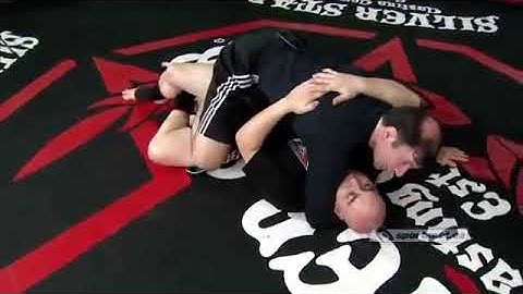 John Danaher in 2010 showing a half guard pass