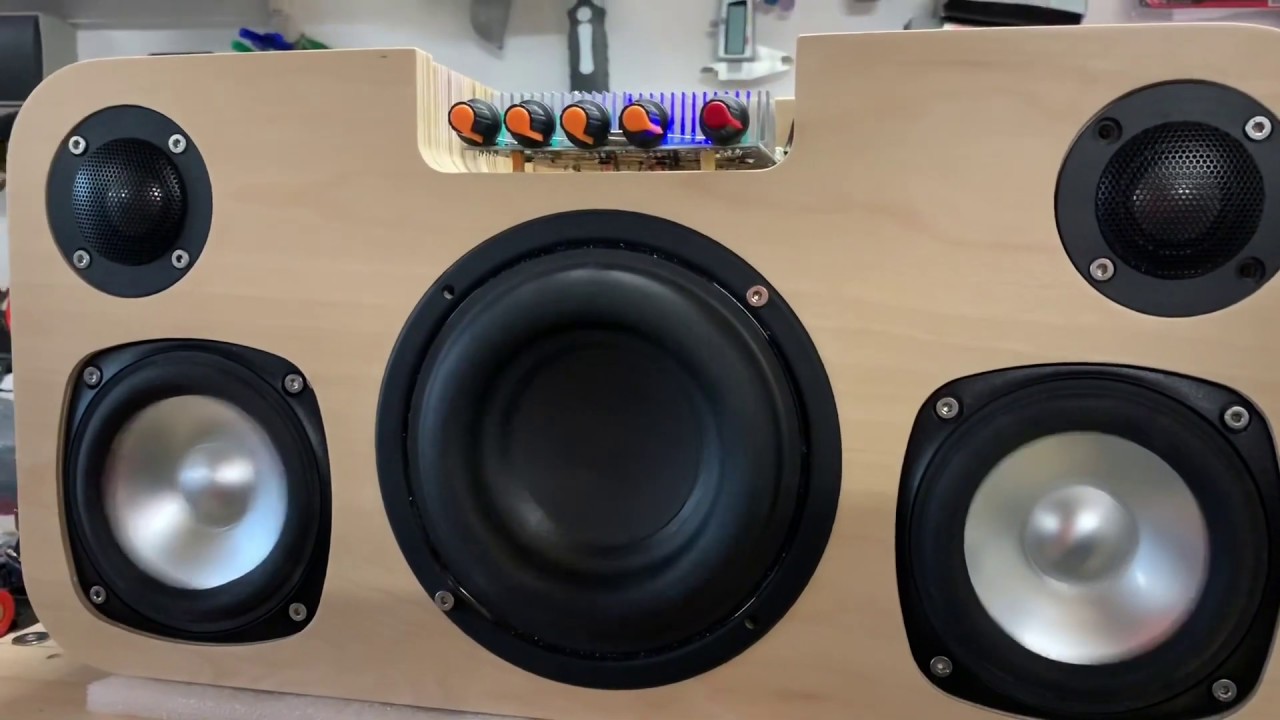 DIY Bluetooth Speaker extrem Subwoofer - YouTube