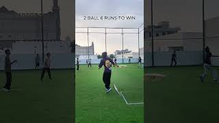 Intense match | Last Ball Thriller #shorts #gullycricket #cricketshorts #shortsvideo  #cricket