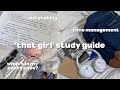 That girl study guide  notetaking time management whats in my pencil case study vlog