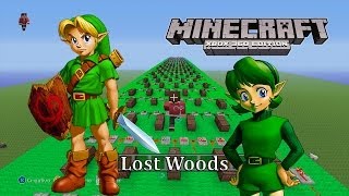 Minecraft Xbox 360 Noteblock Song - Lost Woods Theme (The Legend of Zelda : Ocarina of Time)