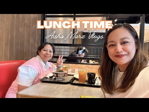 Ininvite ako ni sis Luz Mag lunch tapos siya pa nag Libre sakin Salamat God Bless u more
