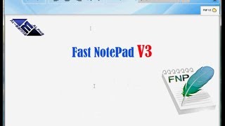 First application in Java Language - Fast Notepad screenshot 3