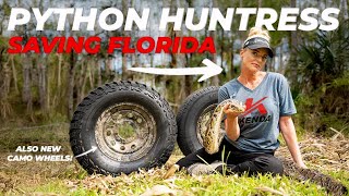 Famous Amy the Python Huntress Relies on Kenda Tires in Saving the Florida Everglades! Profile