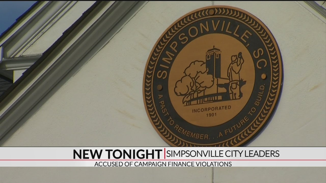 Simpsonville city leaders accused of campaign finance violations