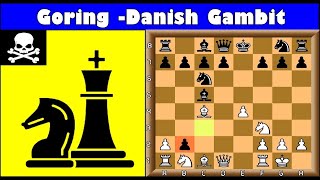 Brutal Checkmate! -Goring Gambit With A Touch of Danish.