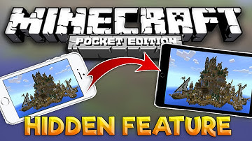 MCPE 1.0.3 NEW DOWNLOAD MAPS HIDDEN BUTTON! - Export Maps In-Game Secret | Minecraft Pocket Edition