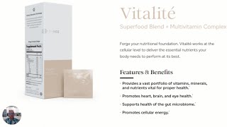 Three Vitalite Cellular Nutritional Delivery System