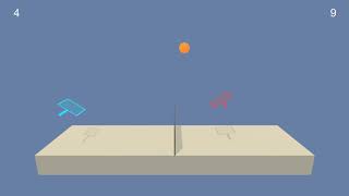 Unity 3d Tennis environment solved