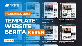 11 REKOMENDASI TEMPLATE WEBSITE PORTAL BERITA WORDPRESS MENARIK PART 3 screenshot 4