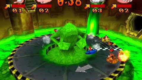 Crash Bash - 200% - #86 - Toxic Dash - Gold Relic Challenge