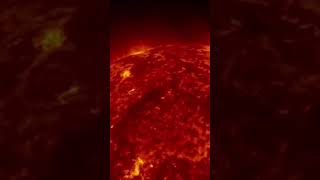 Massive Solar Storm Alert! The Sun's Explosive Power Revealed #youtubeshorts #viral #trending
