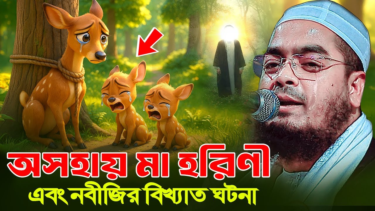 জঙ্গলের হরিণ ও নবীজি স  এর ঐতিহাসিক ঘটনা ২০২৫। hafizur rahman siddiki kuakata