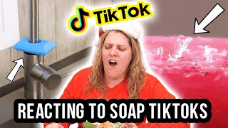 PROFESSIONAL SOAP MAKER REACTS TO TIKTOK SOAP HACKS