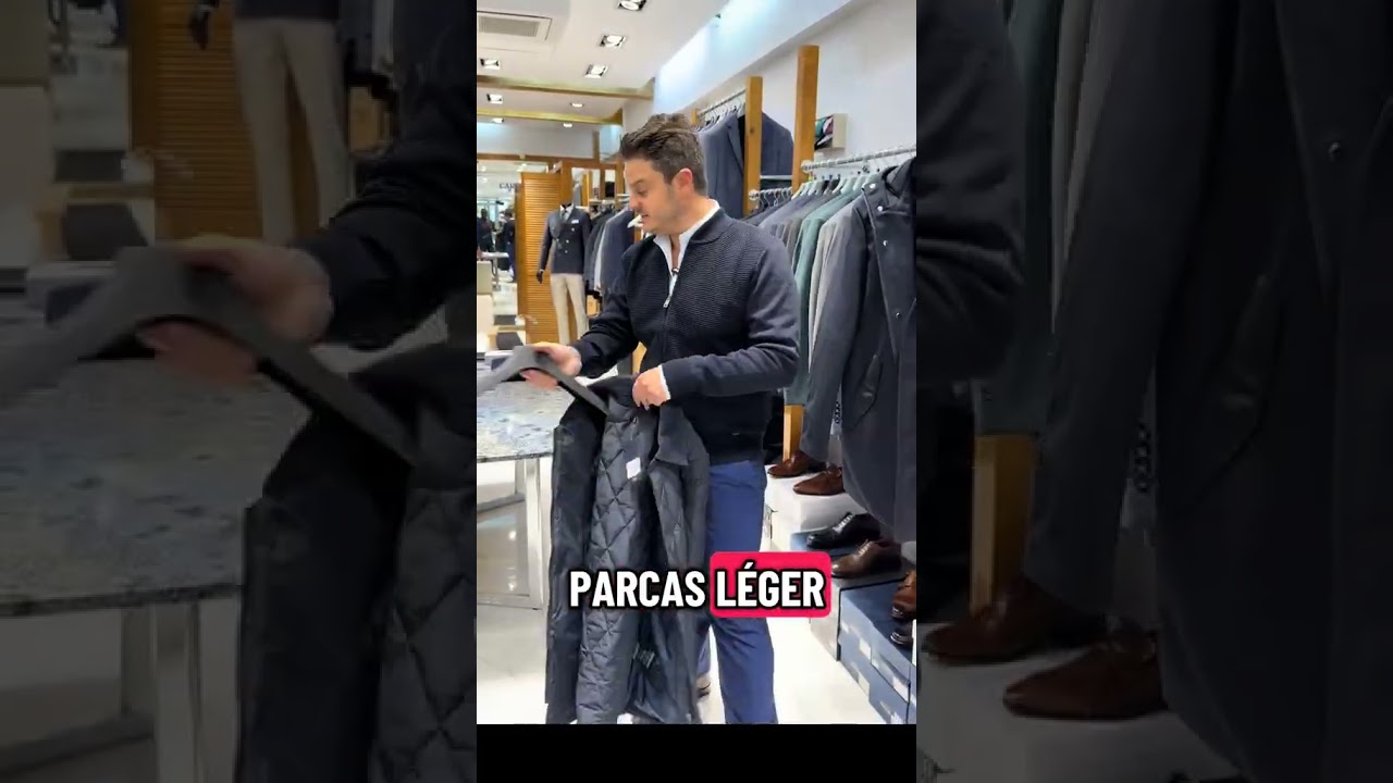 Jolie pièce pour homme pour l'automne, Gilet , Parka , Manteau !À découvrir en boutique J Mossis