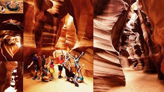 UPPER ANTELOPE CANYON TOUR//HORSESHOE BEND//SAND STORM//PAGE AZ