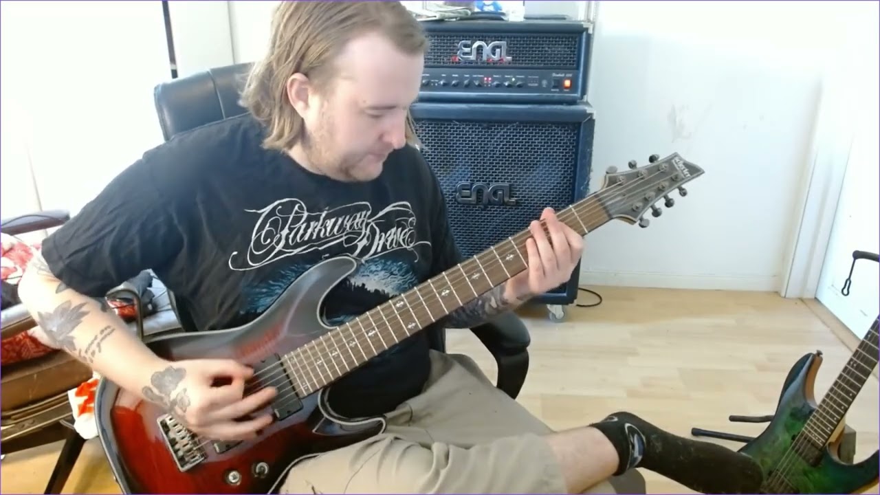 Parkway Drive - Blue and the Grey , Guitar Cover