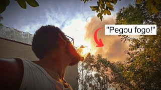 Calor insano durante a reforma da nossa casa em Portugal!