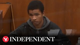 George Floyd witness says he felt ‘disbelief and guilt’ over arrest