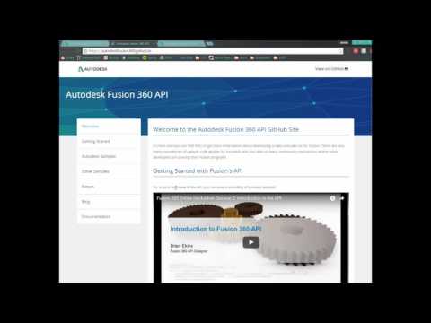 Fusion 360 API: Reference Material