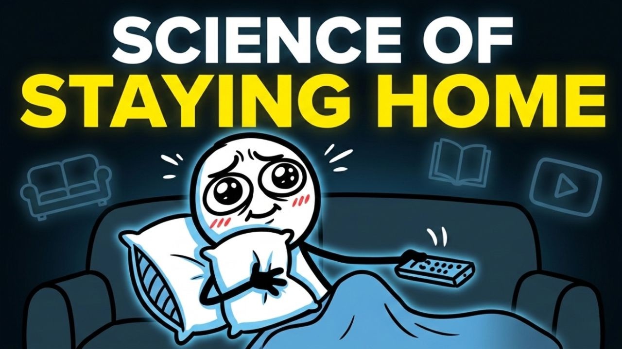 Science Finally Explains Why You'd Rather Stay Home Than Go Out