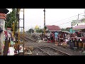 TANPA AMPUN!!, Kereta Bima Ngebut Buanter di Pasar Waru