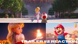 Super Mario Bros Official Trailer Reaction - Warrior Princess Winning