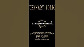 Ternary Form  #musictheory #jazz #composition #piano #music #tutorial #classicalmusic