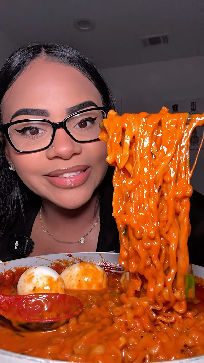 cheesy ramen   gooey eggs