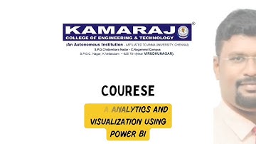 Data Analytics and Visualization using Power BI