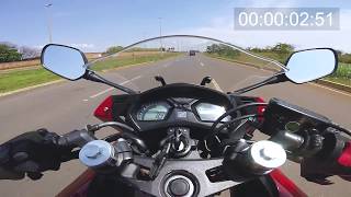 Honda Cbr650F 0-200 Kmh