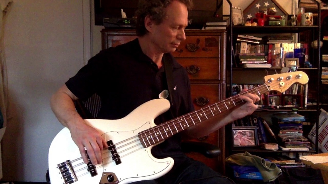 The bass part to "Helen Wheels", from the "Band on the Run" album YouTube