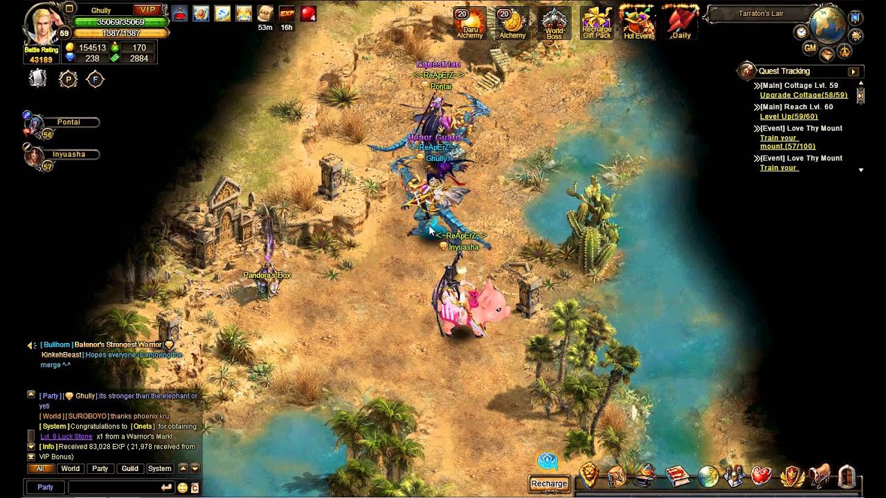 Wartune Tarraton's Lair Dungeon