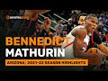 Bennedict Mathurin | Arizona | 2021-22 Season Highlights