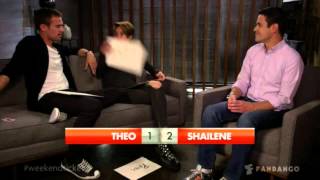 Celebrity Interview Shailene et Theo : Jeu des nouveaux amis pour Fandango   VOSTFR Profile