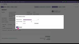 Palletways Shipping Integration - Multiple Package Management  Odoo #odooapps Guide