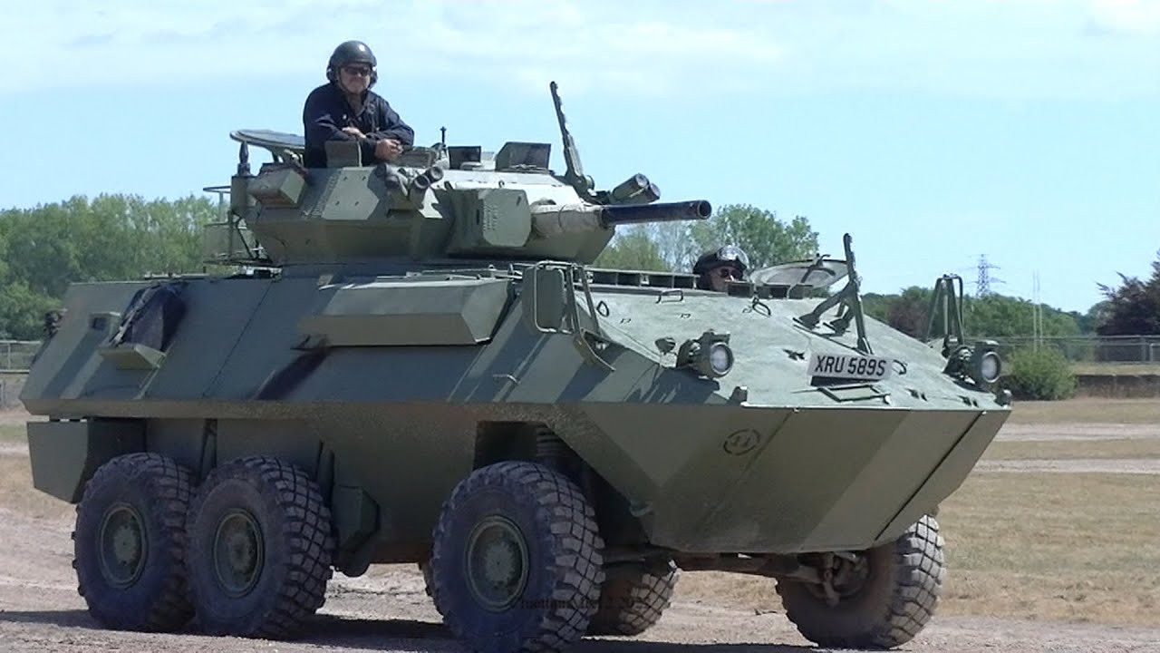 AVGP Cougar with 76mm Scorpion Tank Turret Canadian Armoured Vehicle