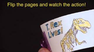Fliptomania Dinosaurs Flipbook Kit
