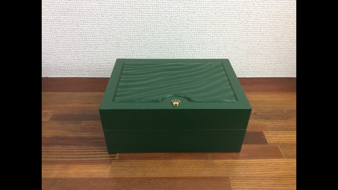 Rolex S.A. Geneve Suisse 31.00.04 Watch Box - YouTube