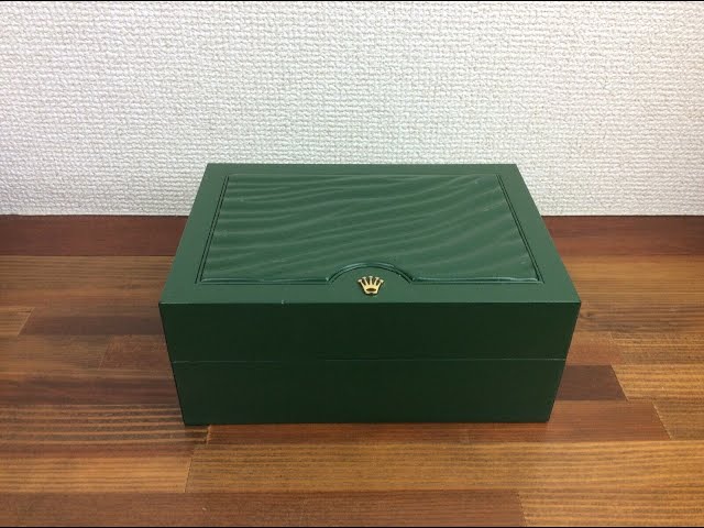 Rolex S.A. Geneve Suisse 31.00.04 Watch Box - YouTube