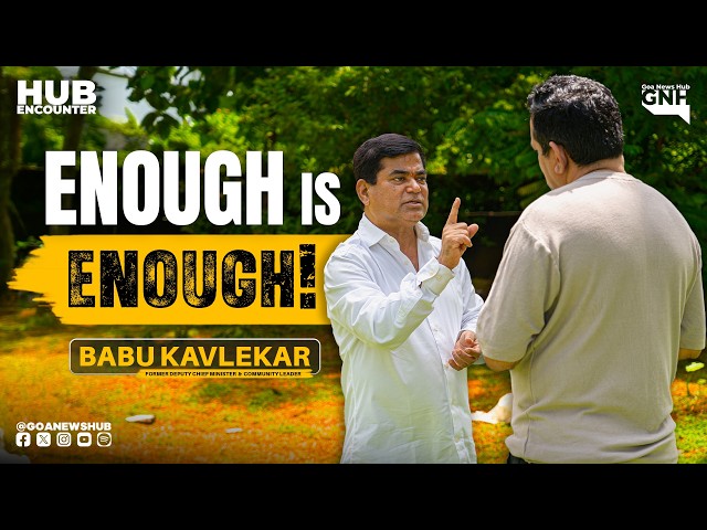 ENOUGH IS ENOUGH! | Ft. Babu Kavlekar | HUB ENCOUNTER | 11/08/2026 | GNH