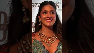 Harleen Sethi After Ramp Walk At mumbai Times Fashion Week 2025 #HarleenSethi #EleganceInStyle